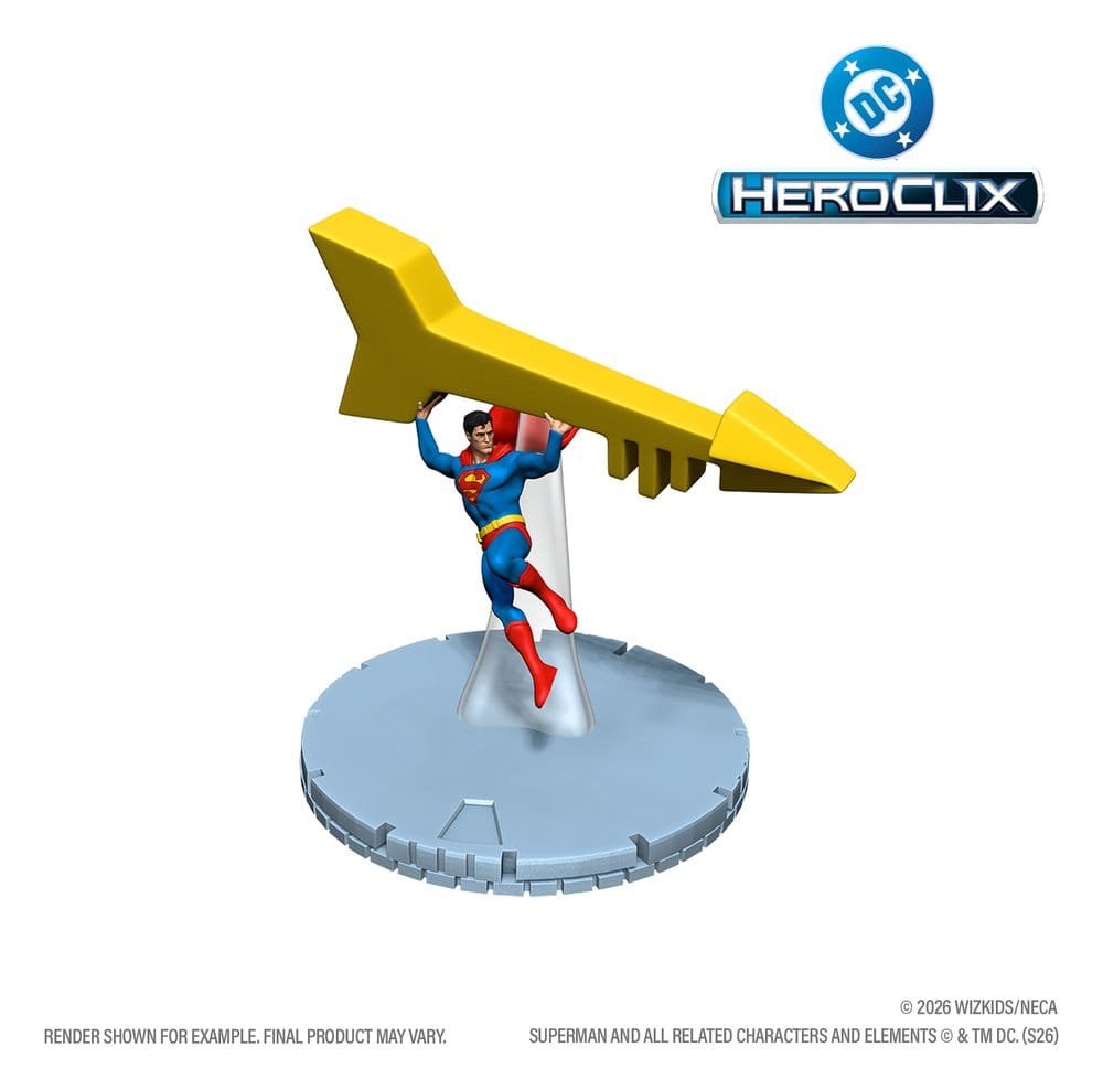 DC Comics Wizkids HeroClix Iconix Mini Figures Fortress of Solitude Vol 1 13 cm