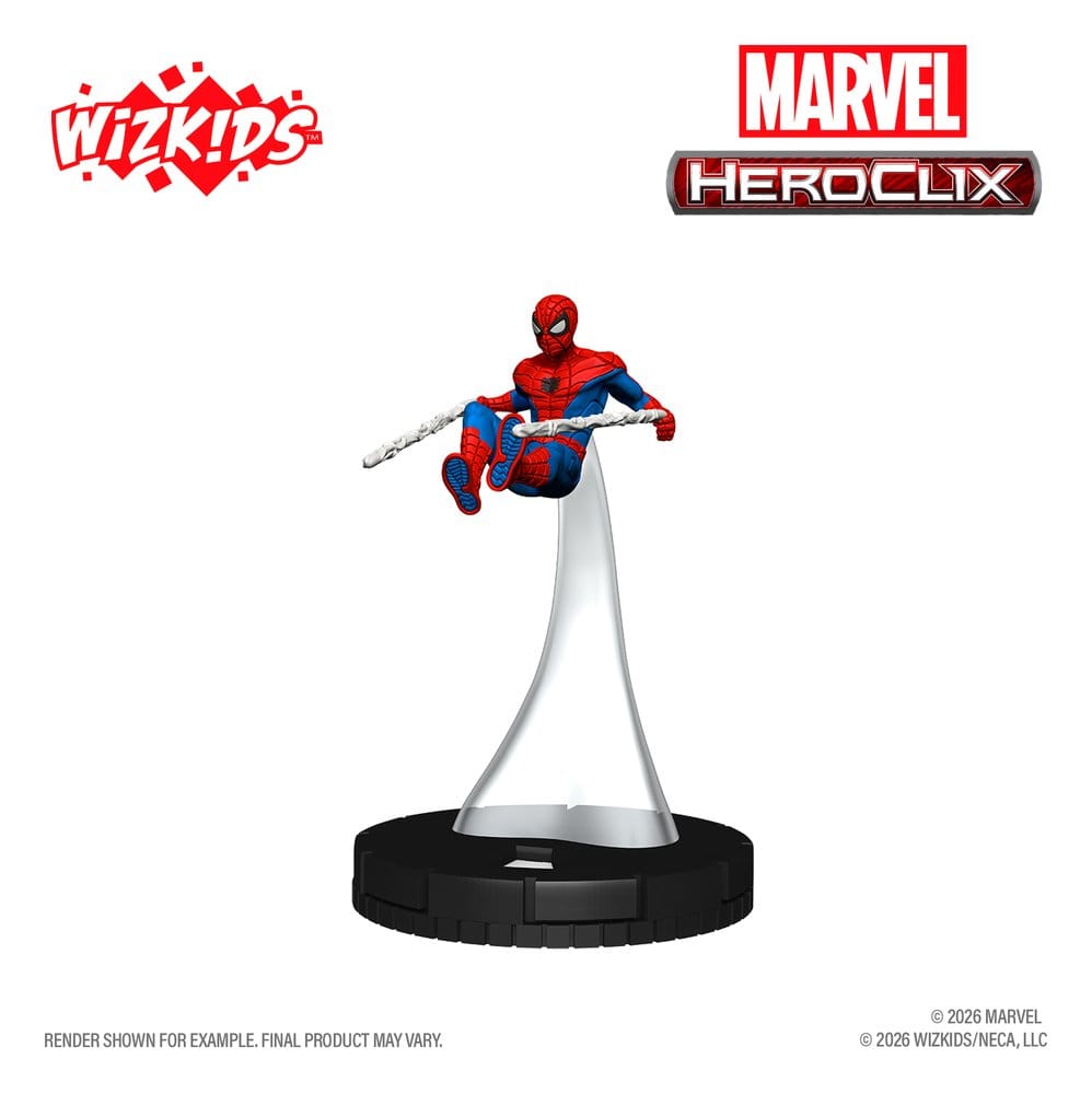 Marvel HeroClix Iconix Mini Figures Your Friendly Neighborhood Spider-Man 15 cm