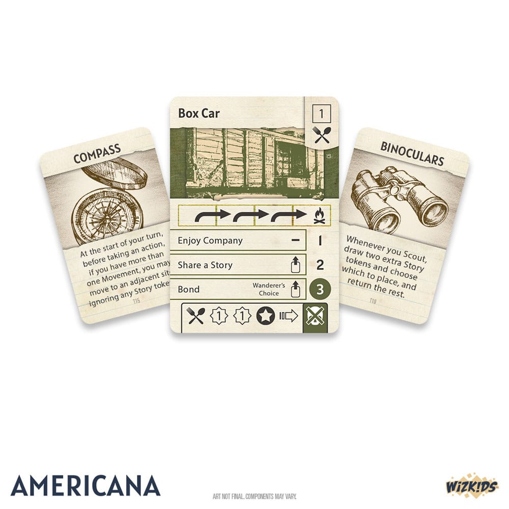 Americana-Strategiespiel *Englische Version*