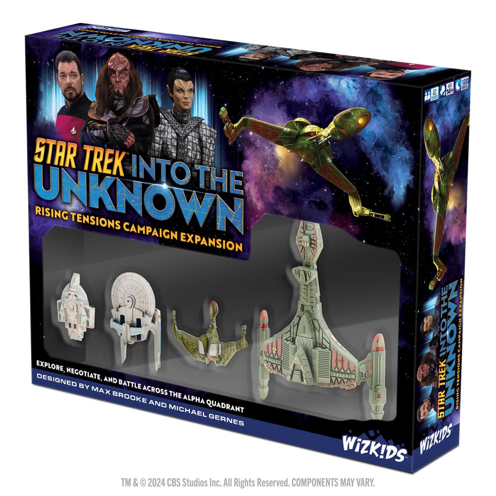 Star Trek: Into the Unknown Miniatures Game Expansion Rising Tensions *English Version*