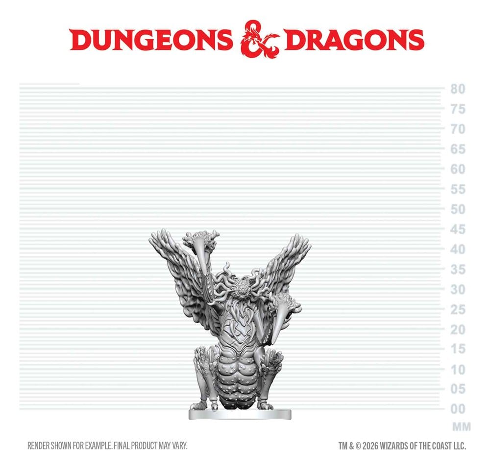 Dungeons & Dragons Nolzur's Marvelous Miniatures Unpainted Miniature Mi-Go 14 cm