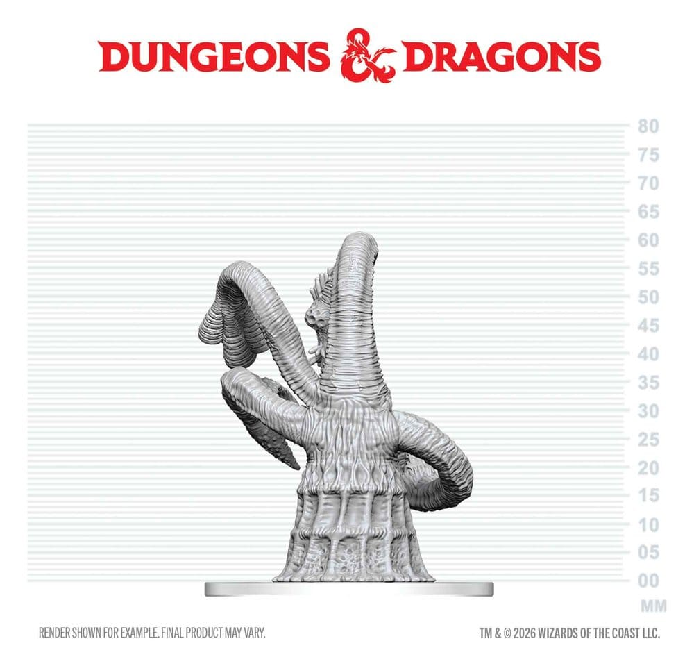 Dungeons & Dragons Nolzur's Marvelous Miniatures Unpainted Miniature Yithian 14 cm
