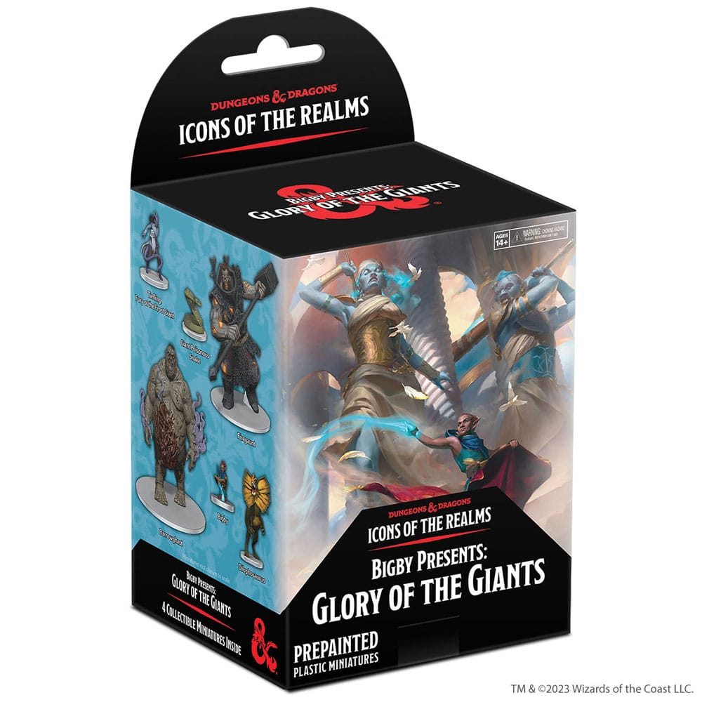 D&amp;D Icons of the Realms: Bigby präsentiert Glory of the Giants (Set 27) Booster Brick (8)