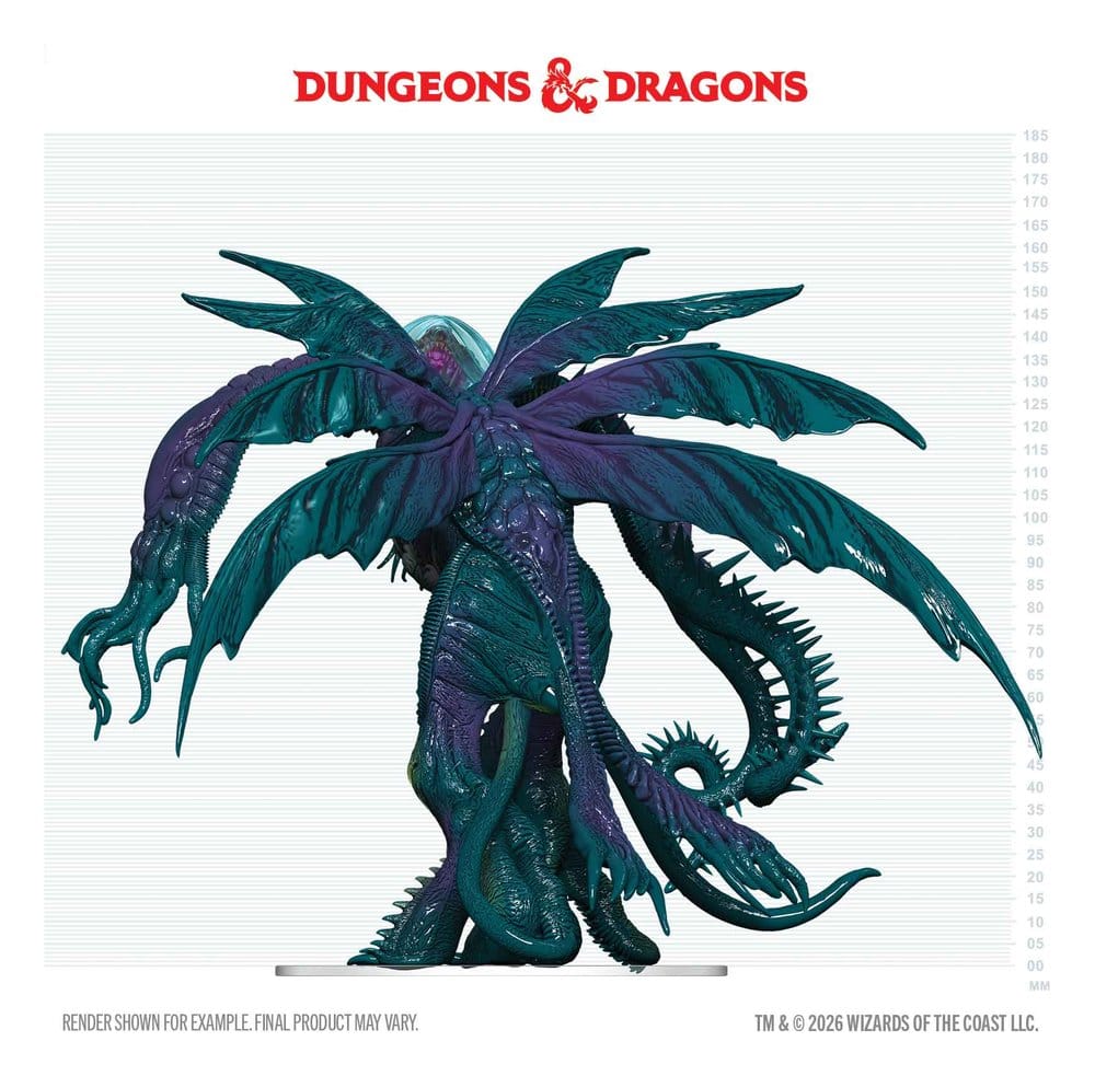 D&D Icons of the Realms Boxed prepainted Miniatures Cthulhu 20 cm