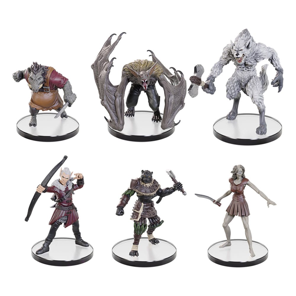 Pathfinder Battles pre-painted Miniatures 6-Pack Forest Stalkers Boxed Set