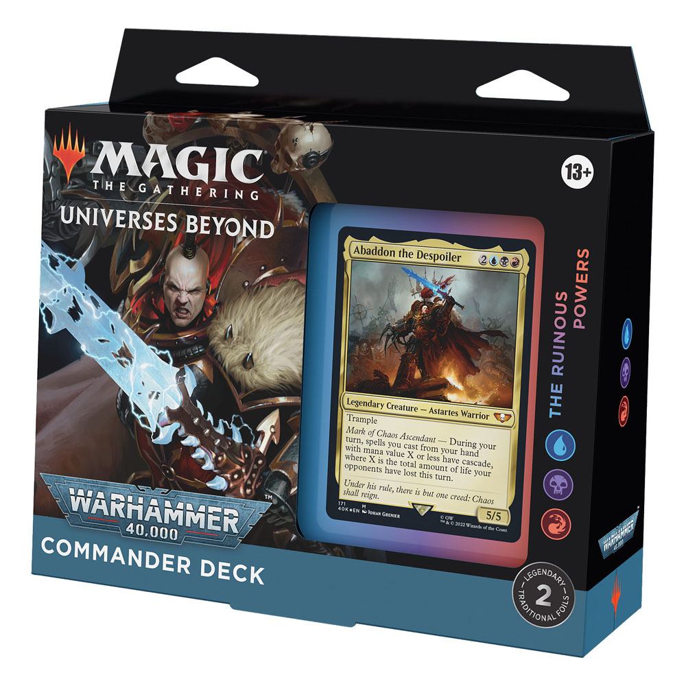 Magic the Gathering Universes Beyond: Warhammer 40,000 Commander Decks Display (4) english