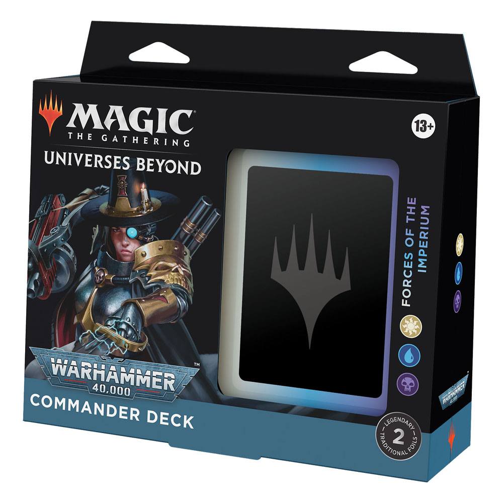 Magic the Gathering Universes Beyond: Warhammer 40,000 Commander Decks Display (4) english