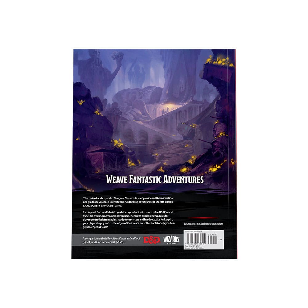 Dungeons &amp; Dragons RPG Dungeon Master's Guide 2024 Englisch