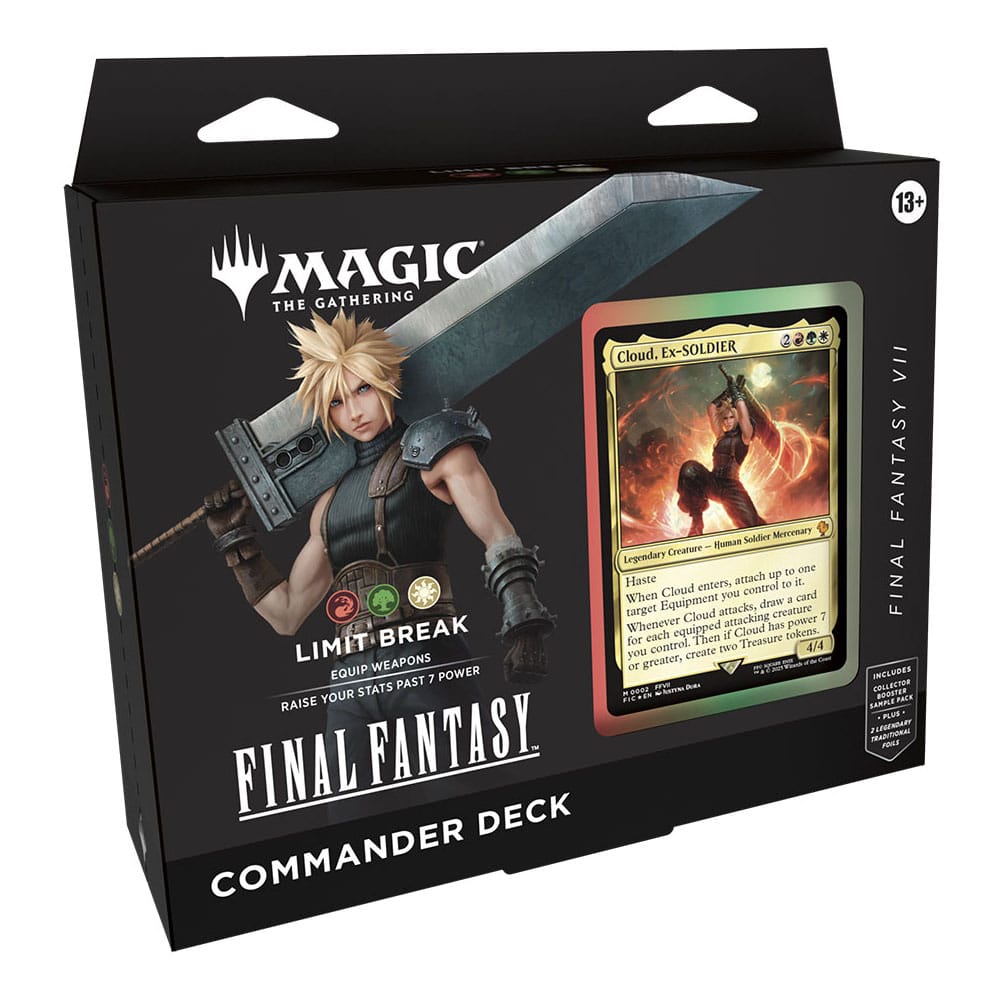 Magic the Gathering Final Fantasy Commander Decks Display (4) English