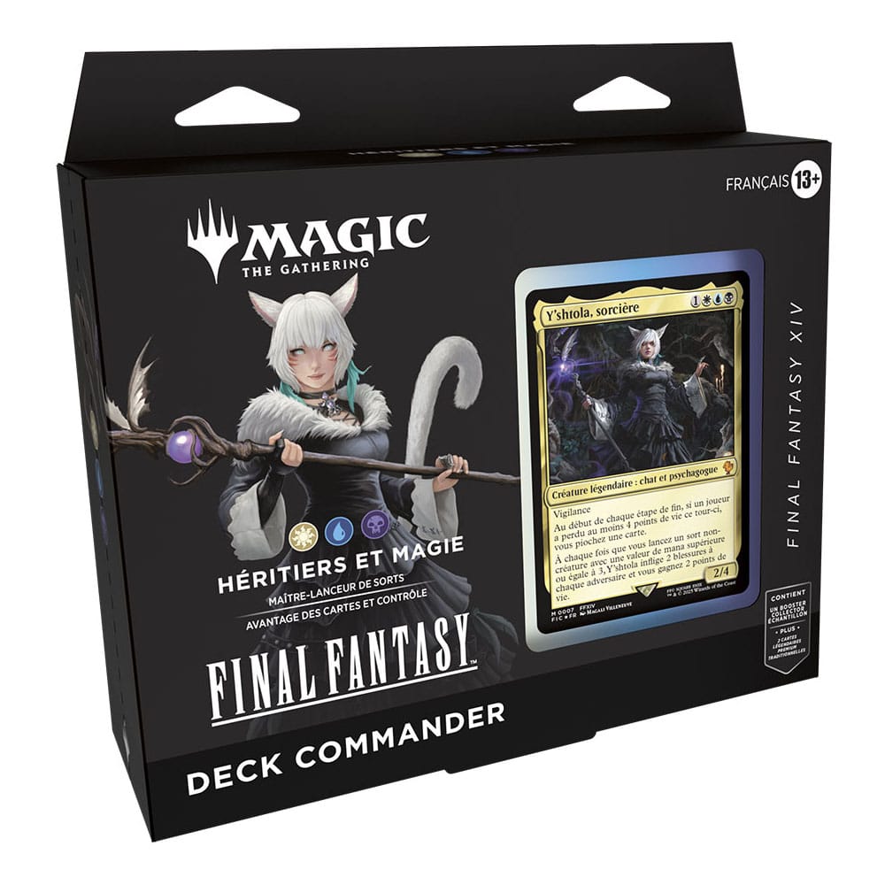 Magic the Gathering Final Fantasy Commander Decks Display (4) French