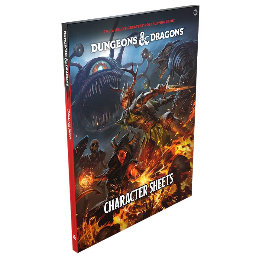 Dungeons & Dragons RPG Character Sheets 2024 english