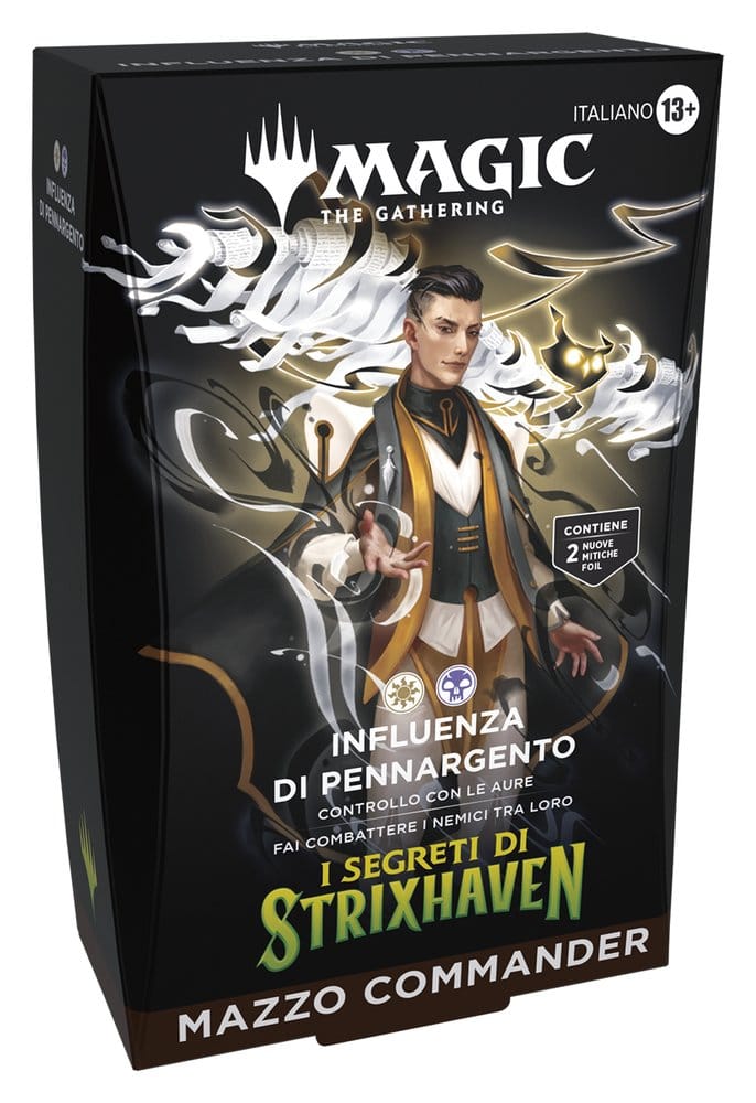 Magic the Gathering Strixhaven: School of Mages Commander Decks Case (5) Italian