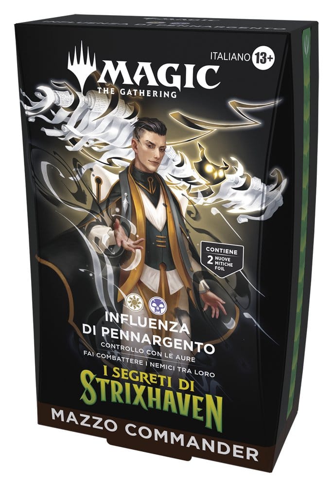 Magic the Gathering Strixhaven: School of Mages Commander Decks Case (5) Italian