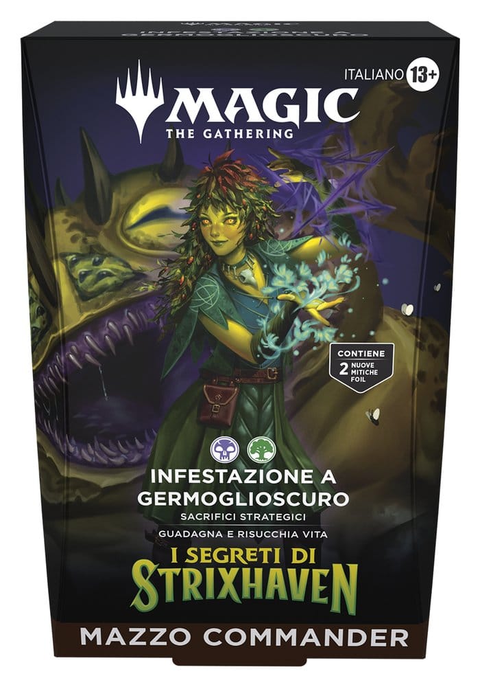 Magic the Gathering Strixhaven: School of Mages Commander Decks Case (5) Italian