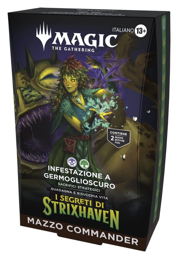 Magic the Gathering Strixhaven: School of Mages Commander Decks Case (5) Italian