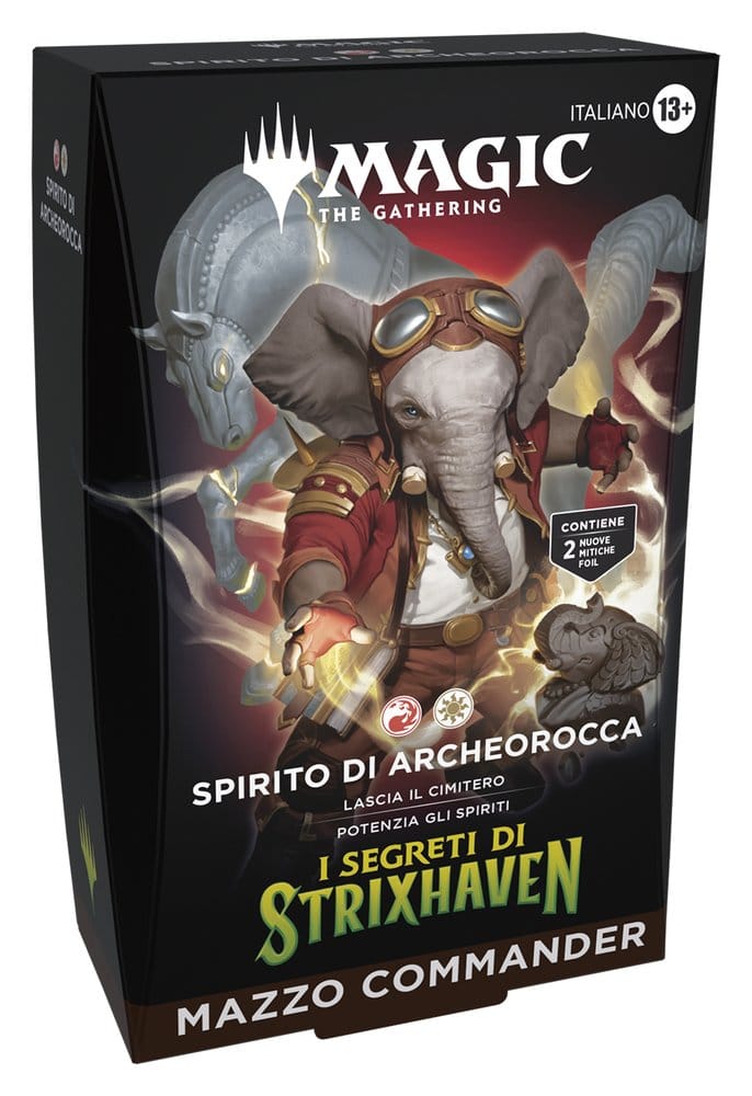 Magic the Gathering Strixhaven: School of Mages Commander Decks Case (5) Italian