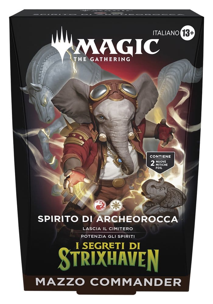 Magic the Gathering Strixhaven: School of Mages Commander Decks Case (5) Italian