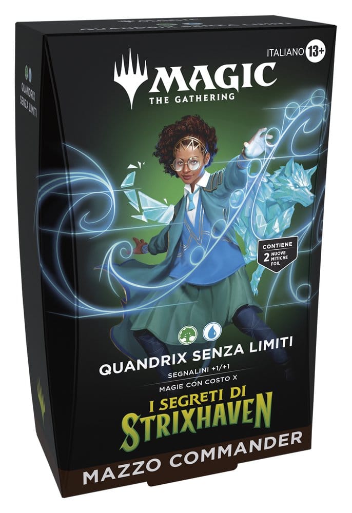 Magic the Gathering Strixhaven: School of Mages Commander Decks Case (5) Italian