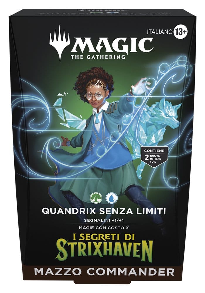 Magic the Gathering Strixhaven: School of Mages Commander Decks Case (5) Italian