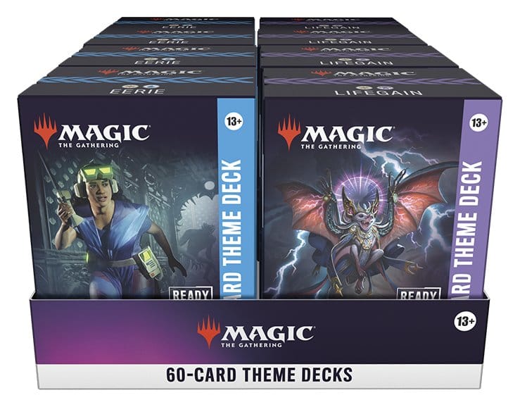 Magic the Gathering Secrets of Strixhaven Theme Deck Display (8) english