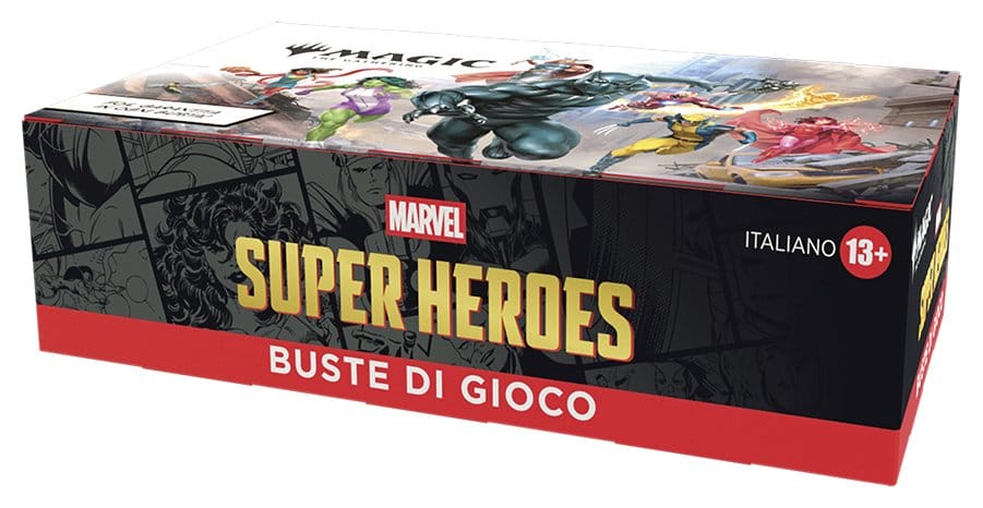 Magic the Gathering Marvel Super Heroes Play Booster Display (30) italian