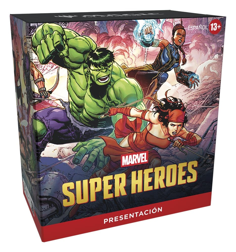 Magic the Gathering Marvel Super Heroes Prerelease Packs Case (15) spanish