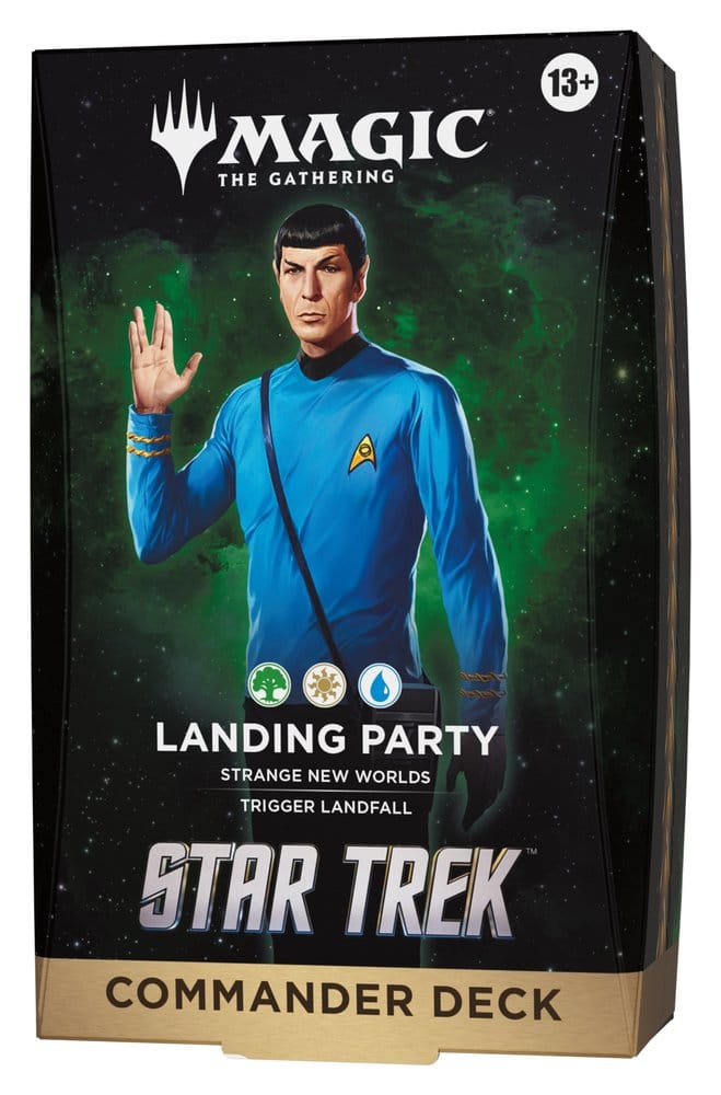 Magic the Gathering Star Trek Commander Decks Case (4) english