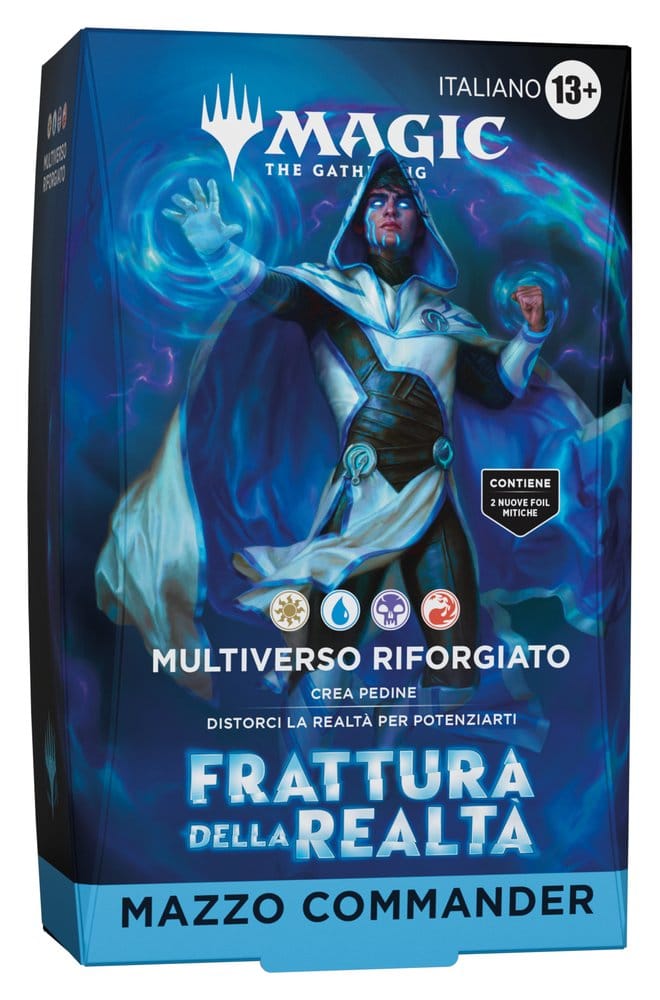 Magic the Gathering Reality Rupture Commander Deck Multiverse Reforged Assortment (4) Italian