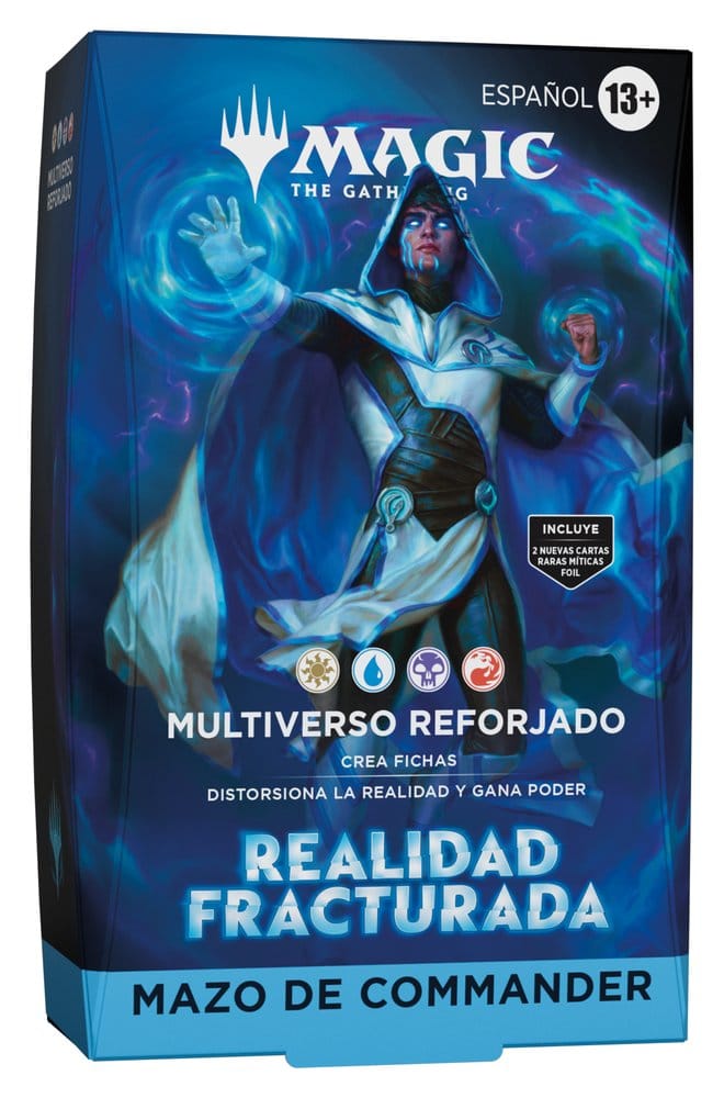 Magic the Gathering Fractured Reality Commander Deck Multiverse Reforged Assortment (4) Spanish