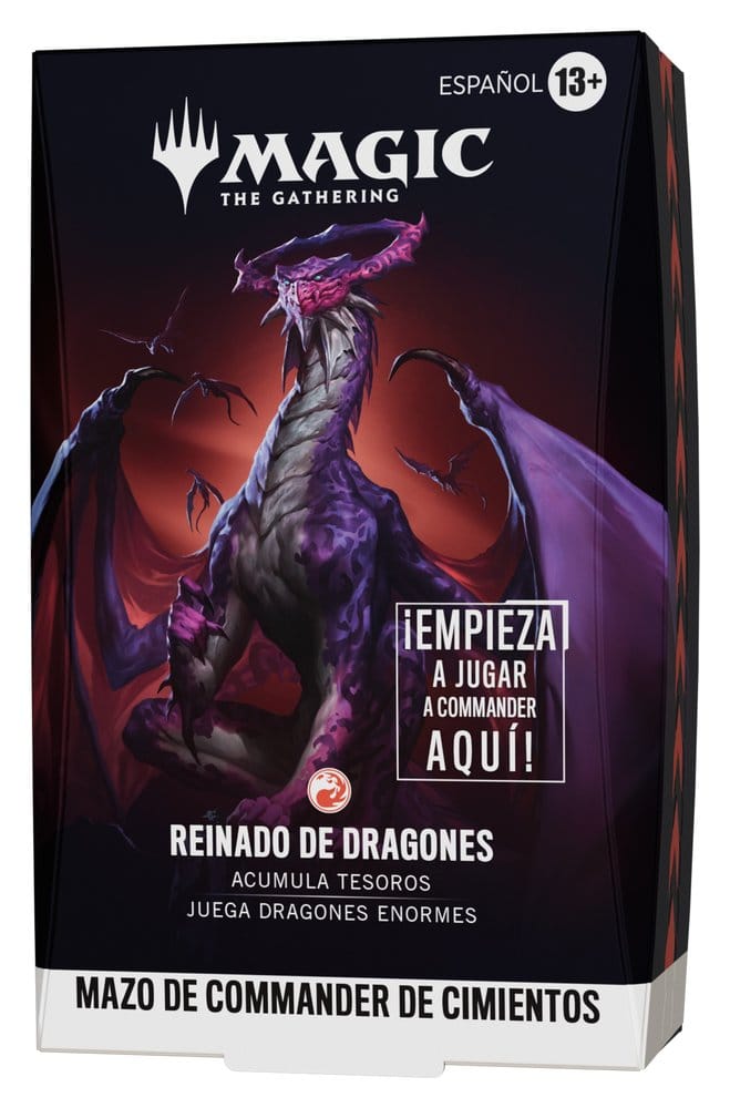 Magic the Gathering Foundations Commander Decks Case (5) spanish