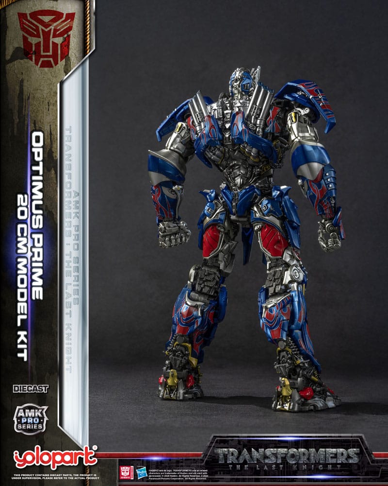 Transformers: The Last Knight AMK Pro Series Plastic Model Kit Optimus Prime (Overseas Version) 20 cm