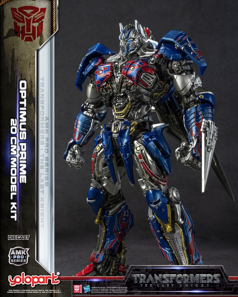 Transformers: The Last Knight AMK Pro Series Plastic Model Kit Optimus Prime (Overseas Version) 20 cm