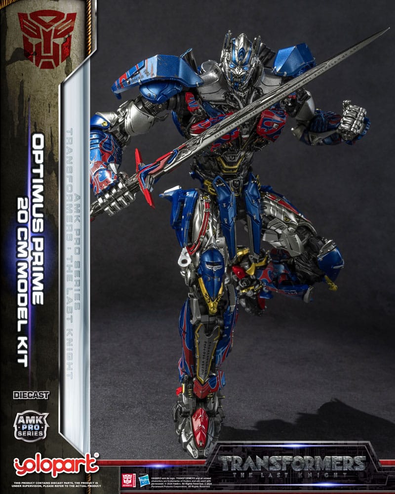 Transformers: The Last Knight AMK Pro Series Plastic Model Kit Optimus Prime (Overseas Version) 20 cm