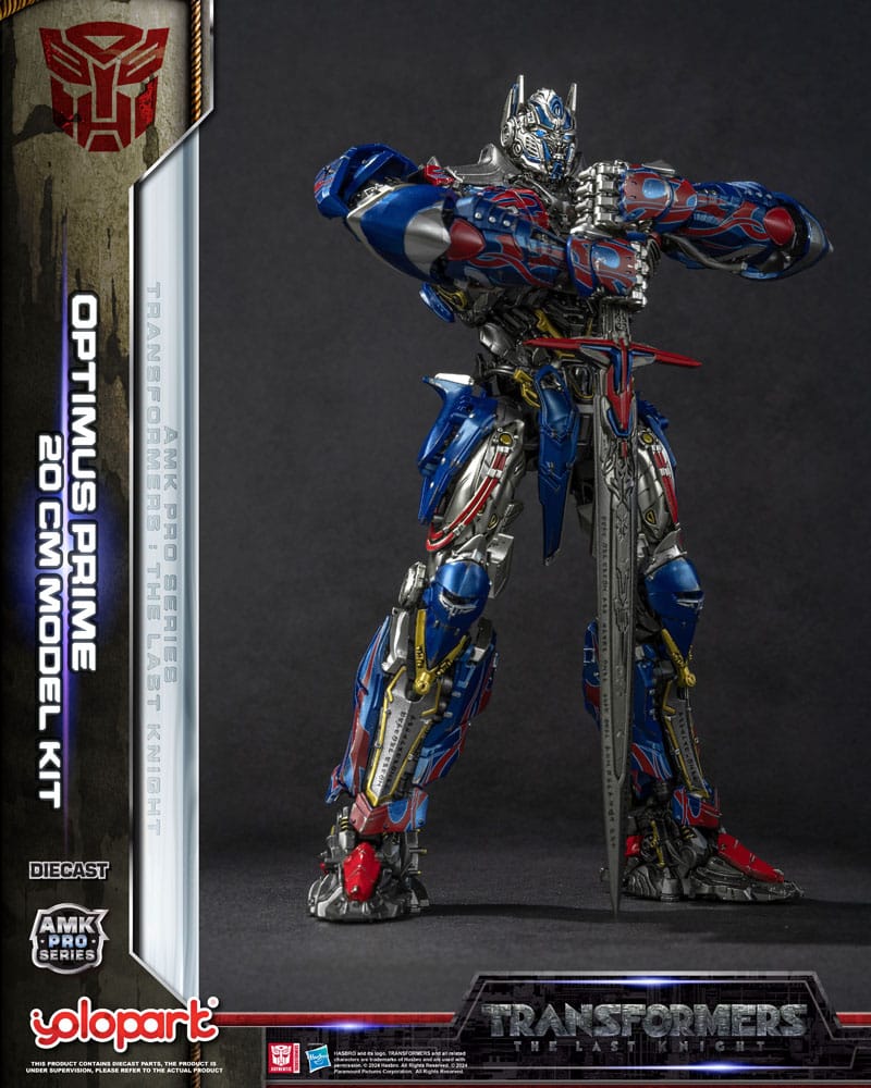 Transformers: The Last Knight AMK Pro Series Plastic Model Kit Optimus Prime (Overseas Version) 20 cm