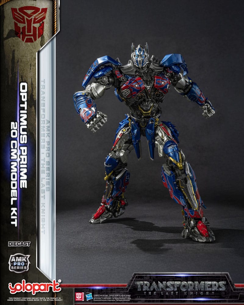 Transformers: The Last Knight AMK Pro Series Plastic Model Kit Optimus Prime (Overseas Version) 20 cm