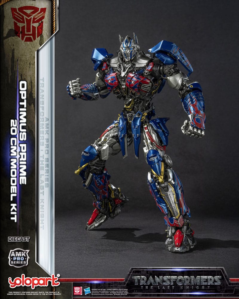 Transformers: The Last Knight AMK Pro Series Plastic Model Kit Optimus Prime (Overseas Version) 20 cm