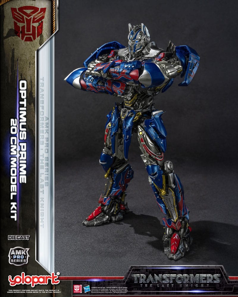 Transformers: The Last Knight AMK Pro Series Plastic Model Kit Optimus Prime (Overseas Version) 20 cm