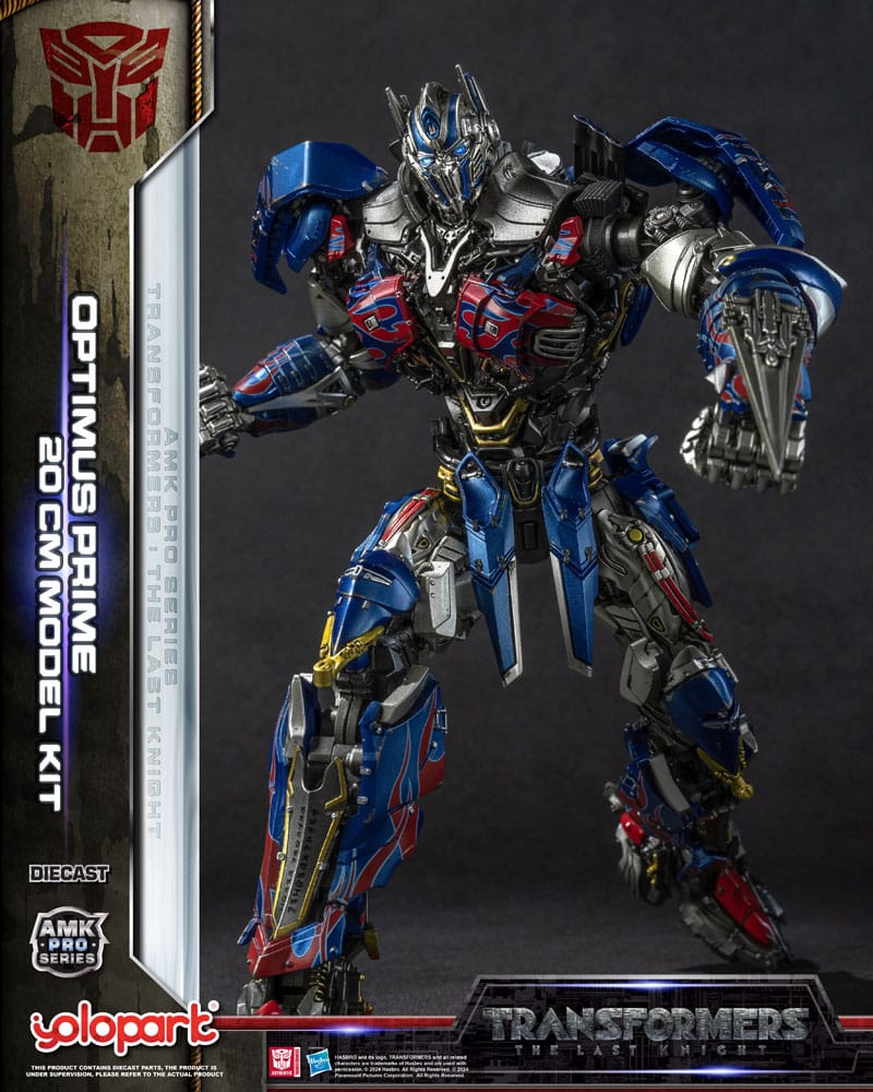 Transformers: The Last Knight AMK Pro Series Plastic Model Kit Optimus Prime (Overseas Version) 20 cm