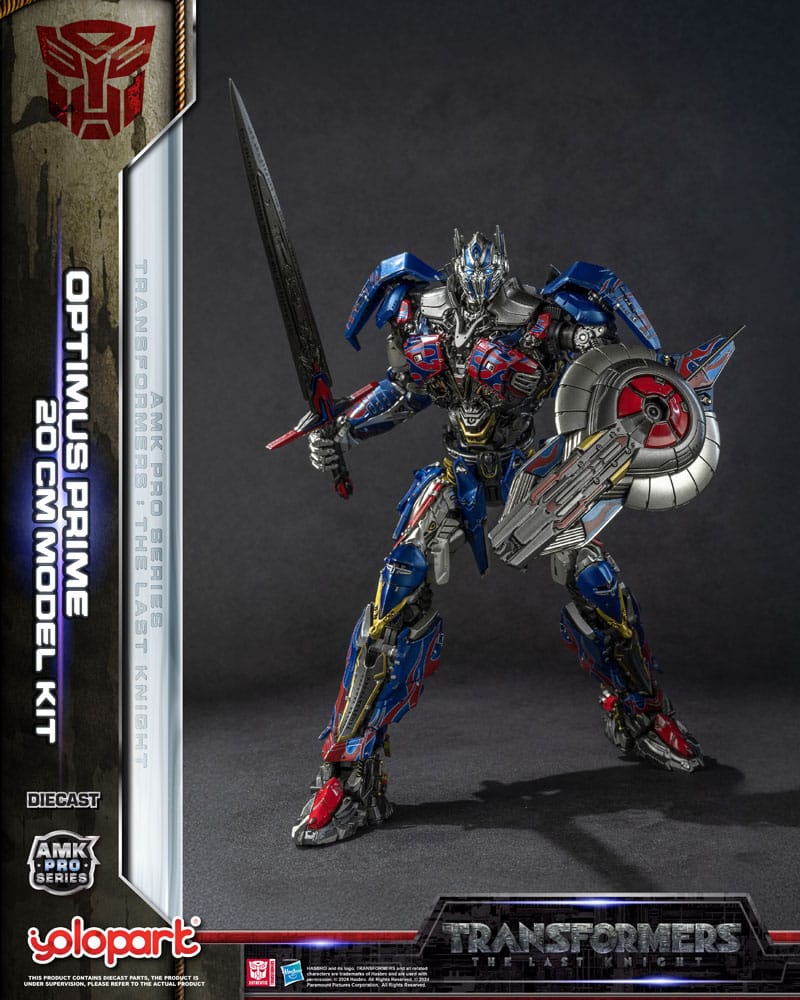 Transformers: The Last Knight AMK Pro Series Plastic Model Kit Optimus Prime (Overseas Version) 20 cm
