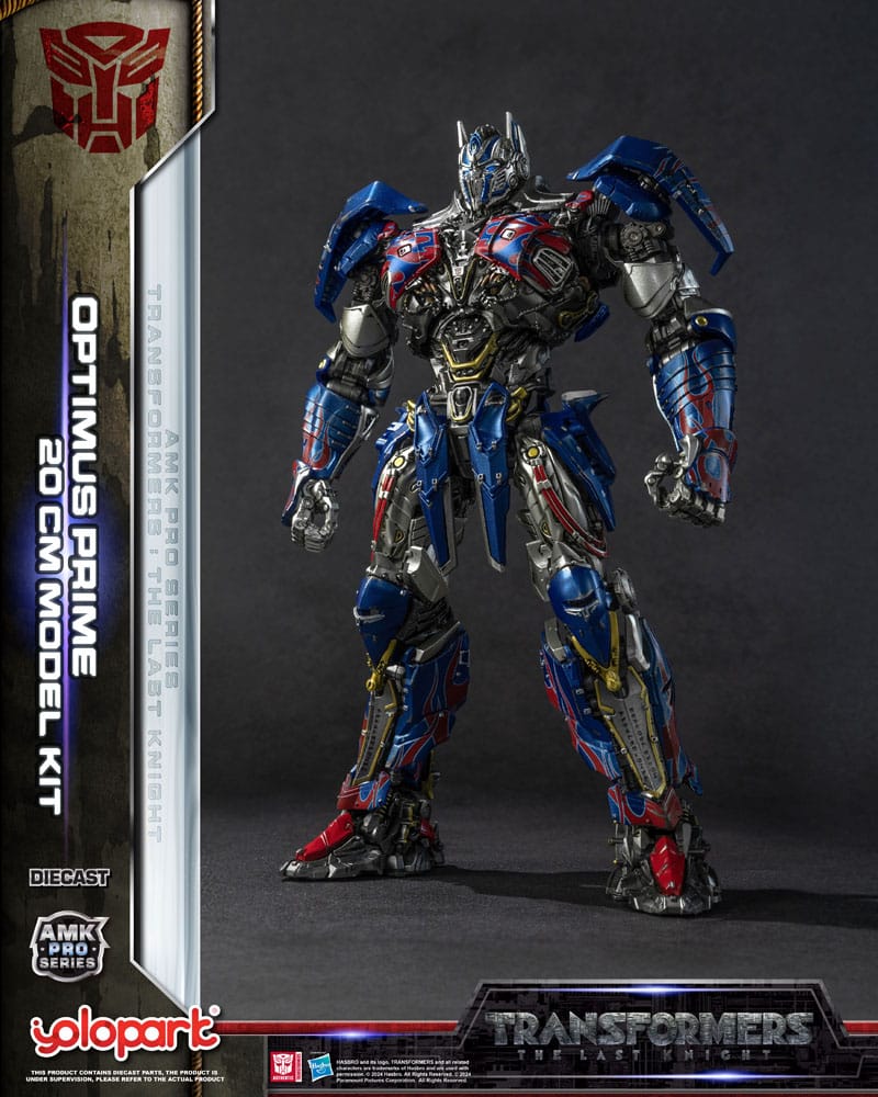Transformers: The Last Knight AMK Pro Series Plastic Model Kit Optimus Prime (Overseas Version) 20 cm