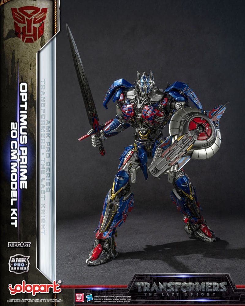 Transformers: The Last Knight AMK Pro Series Plastic Model Kit Optimus Prime (Overseas Version) 20 cm
