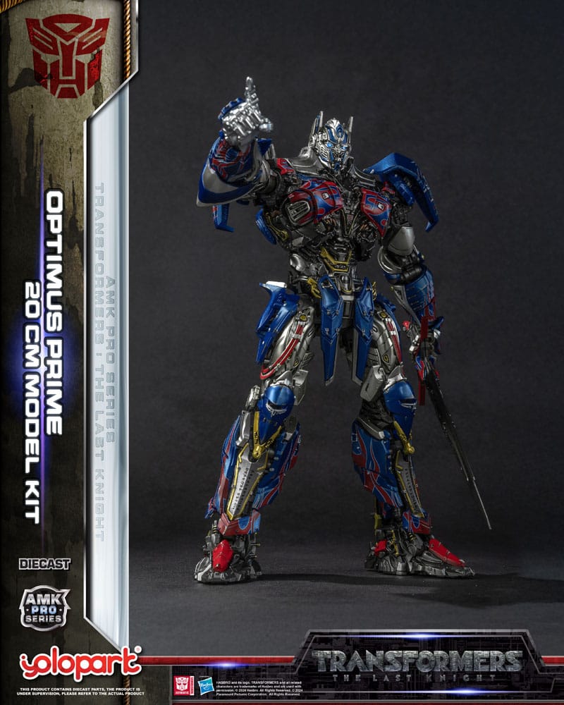 Transformers: The Last Knight AMK Pro Series Plastic Model Kit Optimus Prime (Overseas Version) 20 cm