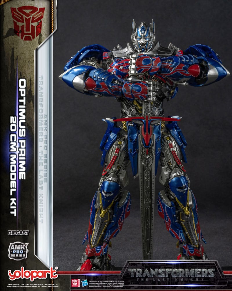 Transformers: The Last Knight AMK Pro Series Plastic Model Kit Optimus Prime (Overseas Version) 20 cm