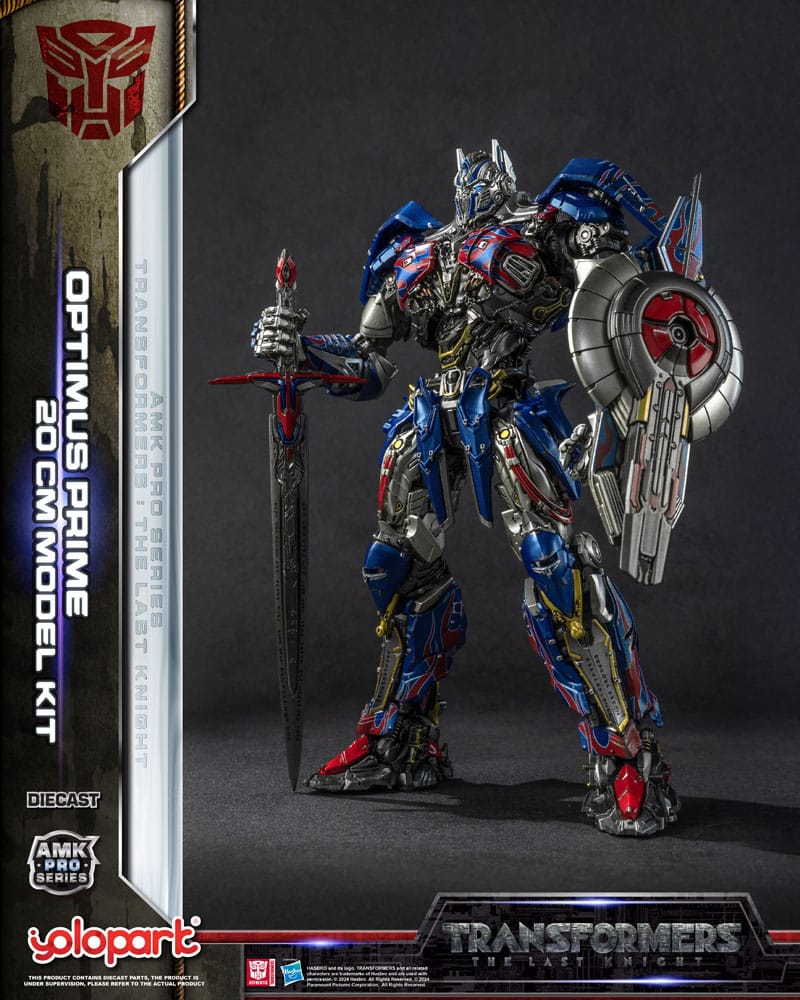Transformers: The Last Knight AMK Pro Series Plastic Model Kit Optimus Prime (Overseas Version) 20 cm