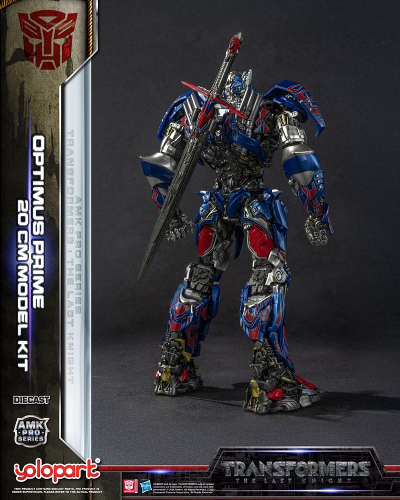 Transformers: The Last Knight AMK Pro Series Plastic Model Kit Optimus Prime (Overseas Version) 20 cm