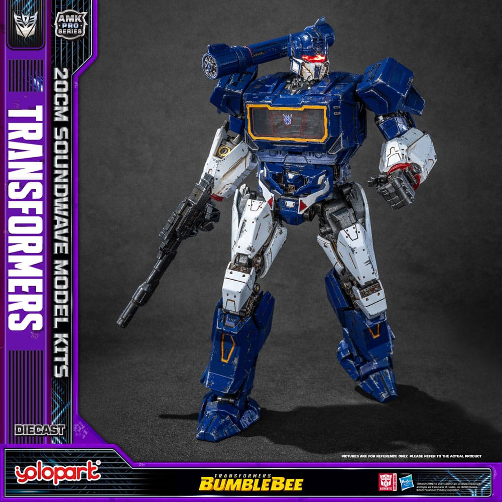 Transformers: Bumblebee AMK Pro Series Plastic Model Kit Soundwave (Overseas Version) 20 cm
