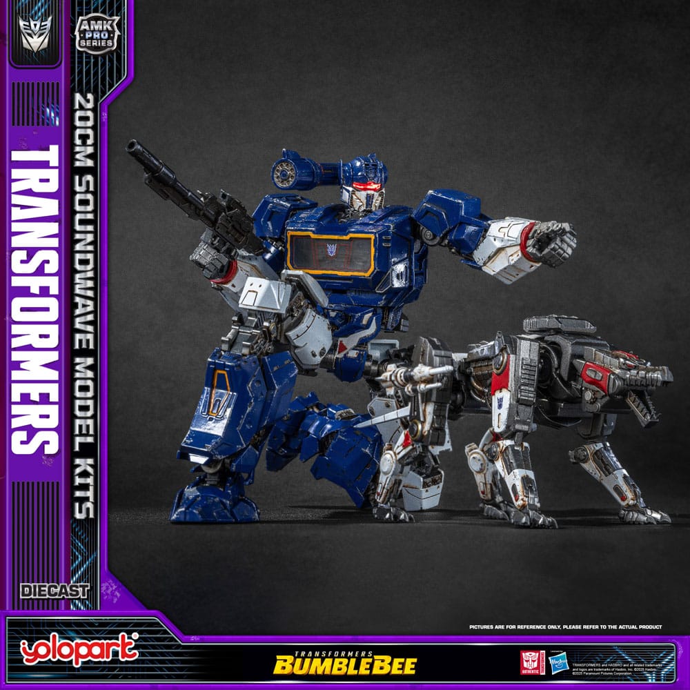 Transformers: Bumblebee AMK Pro Series Plastic Model Kit Soundwave (Overseas Version) 20 cm