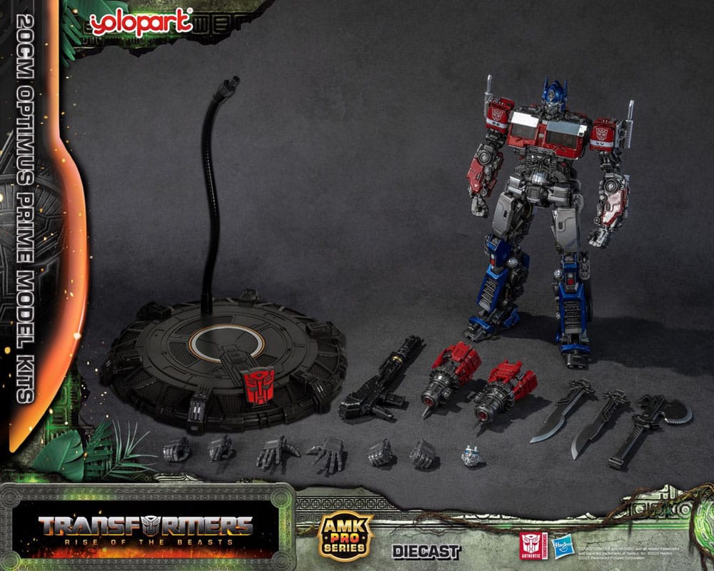 Transformers: Rise of the Beasts AMK Pro Series Plastic Model Kit Optimus Prime (Overseas Version) 20 cm