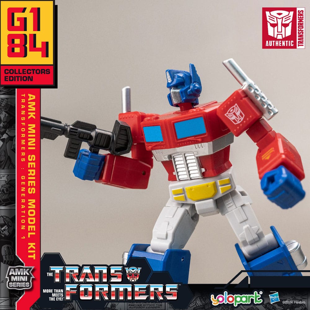 Transformers: Generation One AMK Mini Series Plastikmodellbausatz Optimus Prime 12 cm