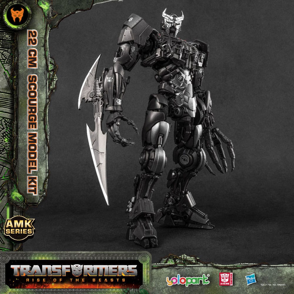 Transformers: Rise of the Beasts AMK Series Plastikmodellbausatz Scourge 22 cm
